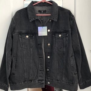 Brand New Missguided Oversized Denim Jacket